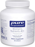 Pure Encapsulations Women's Nutrients 40+ - Multivitamínico para Mujeres Mayores de 40, 180 Cápsulas