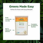 Flora Green Blend - Mezcla de Pastos Fermentados Ecológicos - 252 g (8.9 oz) en Polvo