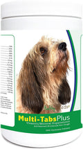 Healthy Breeds Multi-Tabs Plus Comprimidos Masticables para Perros Petits Bassets Griffons Vendeen - 365 Unidades