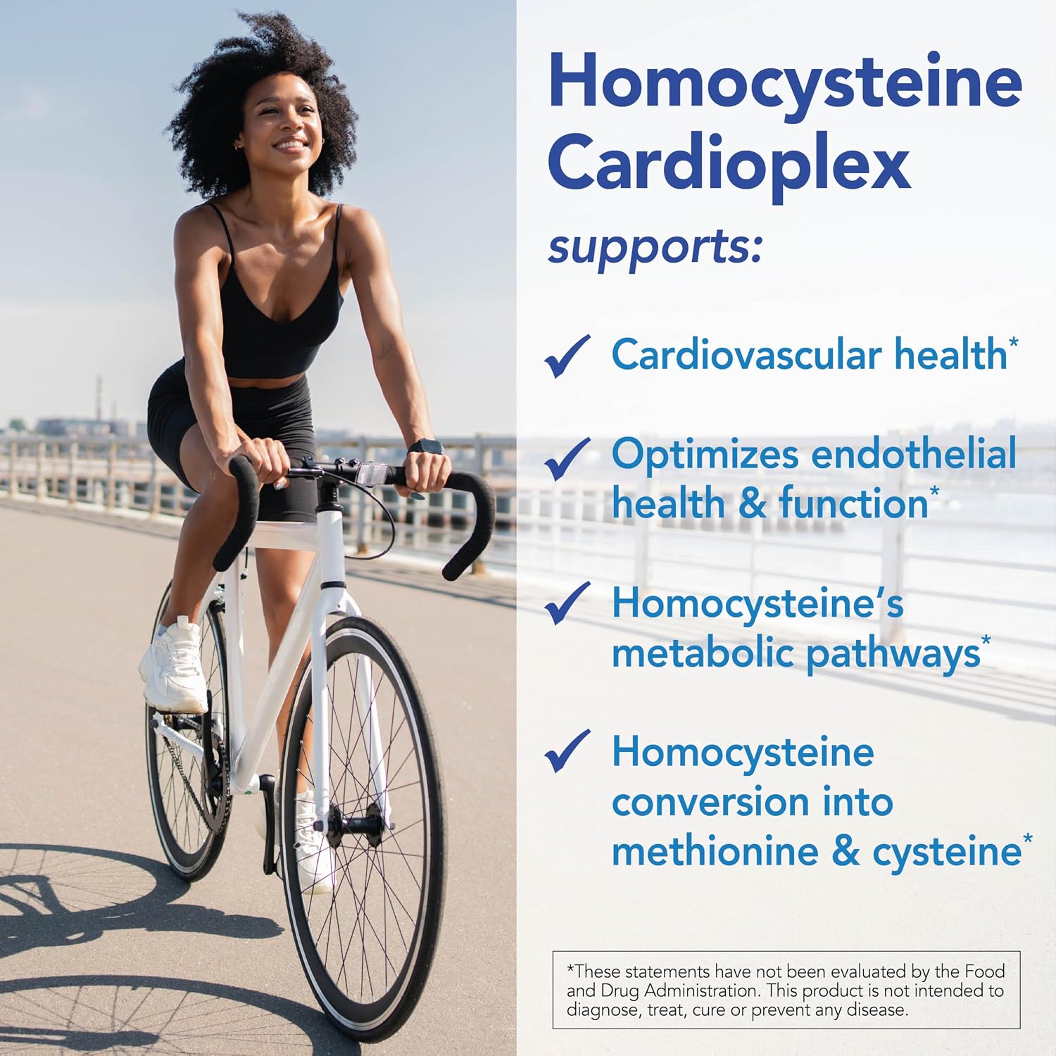 Patient One Homocysteine Cardioplex | Suplemento para salud cardíaca y conversión de homocisteína | con NAC, Folato y más | 90 Cápsulas