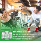 Multivitamínico Keto para Mujeres y Hombres - 35 Ingredientes Puros con Vitamina C, D, A, E y Zinc