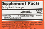 Now Foods Brain B 12 1000 mcg Pastillas Sublinguales, 100 unidades