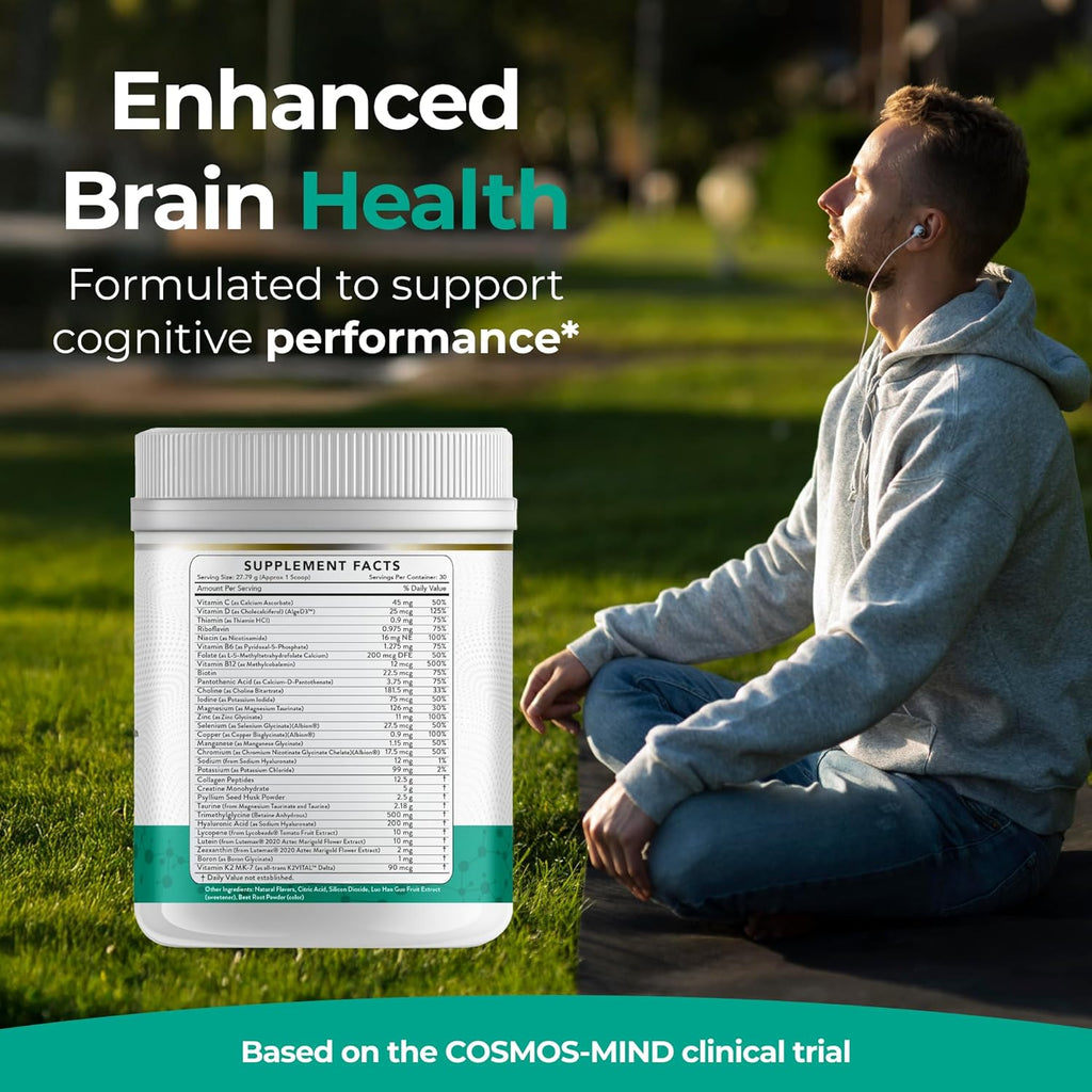 Dr Brad Stanfield MicroVitamin+ Multivitamínico Metilado con Creatina y Colágeno (Mixed Berry)
