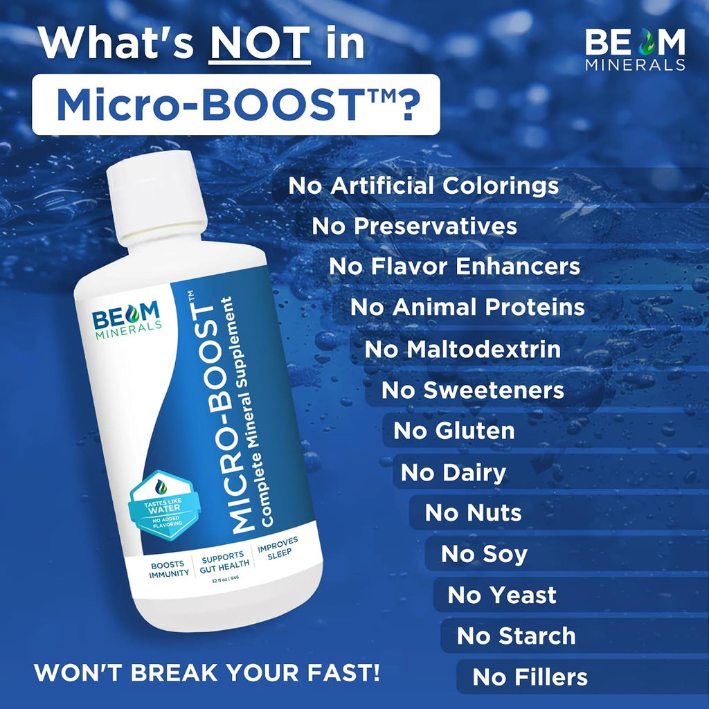 BEAM Minerals Micro-Boost | Suplemento Mineral Completo | 946 ml