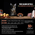 Wild Alaskan Salmon Oil for Dogs and Cats | Omega 3 Fish Oil Soft Gel Capsules | Skin and Coat, Joint and Heart Support | 1000mg EPA DHA | 120 Count