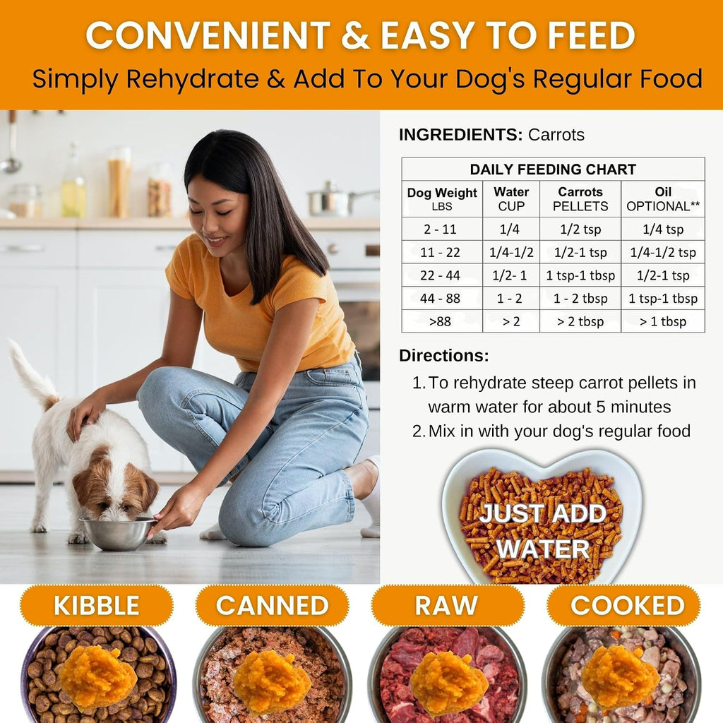 Olewo Original Carrots para Perros – 2.2 lbs