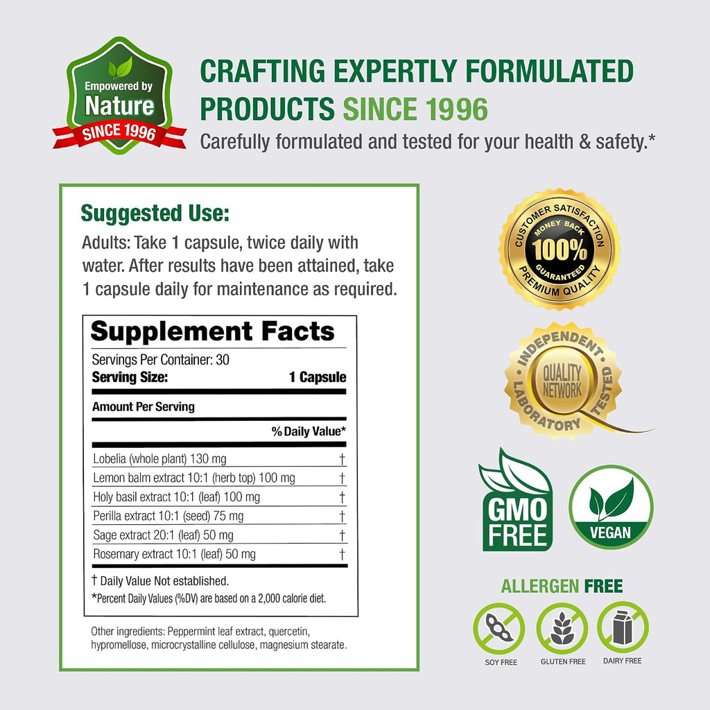 Bell Histamine Balance - Natural Histamine Balance Supplement, 30 Vegetable Capsules
