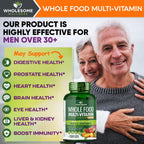 Wholesome Wellness Multivitamínico Completo para Hombres - 120 Comprimidos
