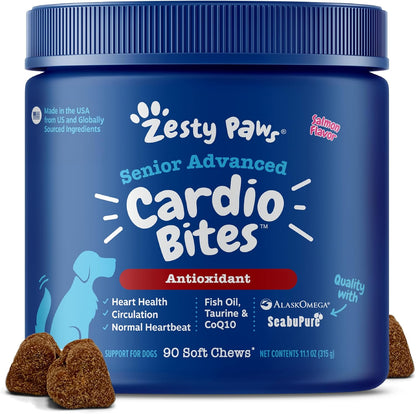 Zesty Paws Cardio Bites - Apoyo – Edad y tamaño del perro: Algunos suplementos están formulados específicamente – Image 8