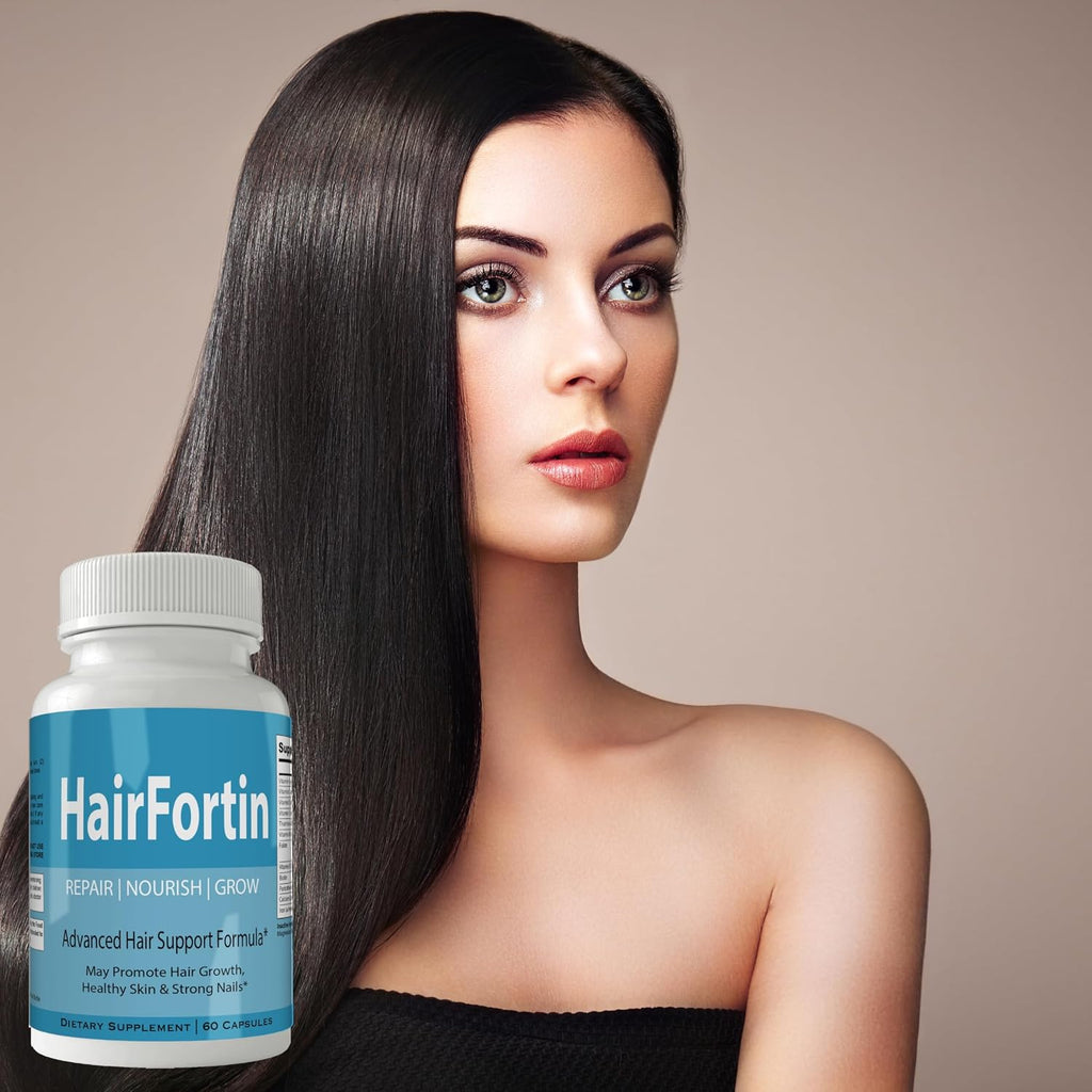 Hairfortin Biotina - Suplemento de Biotina (60 Cápsulas)