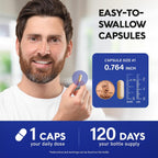 Multivitamínico Metilado 9-en-1 - B2, B6, 5-MTHF, B12, C, D3, E, K2 y TMG - 120 Cápsulas