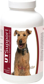 Healthy Breeds Masticables de Arándano para Perros Welsh Terrier - Apoyo Urinario - 75 Unidades
