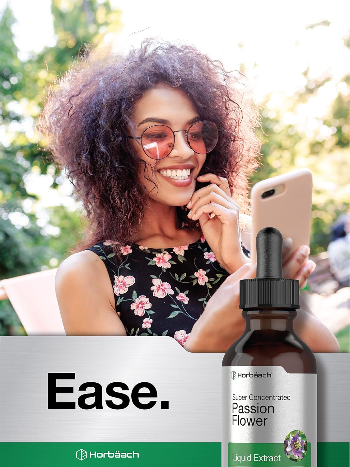 Horbäach Tintura de Pasiflora | 59 ml | Extracto Líquido Sin Alcohol