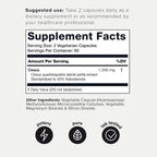 Toniiq Cissus Quadrangularis Cápsulas - 1200mg Extracto Concentrado con Mín. 40% Ketosteroides