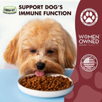 Apoyo Inmunológico para Perros – Protección Antioxidante y Salud Intestinal – Inulina, Beta-Glucano y Omega-3 / Aceite de Pescado y Más! - Hecho para Perros Exigentes