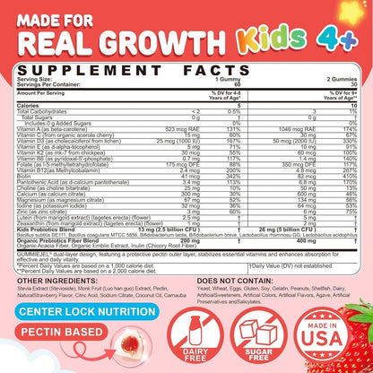 Neviss Multivitamínico Infantil en Gominolas + Calcio, Probióticos, Vitamina D3, C, B12 Metilada y Metilfolato - 60 Gominolas – Image 2
