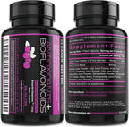 Smarter Raw Whole Food Vitamin C de Bayas, Antioxidantes Premium, Bioflavonoides y Polifenoles, 60 Cápsulas Veganas