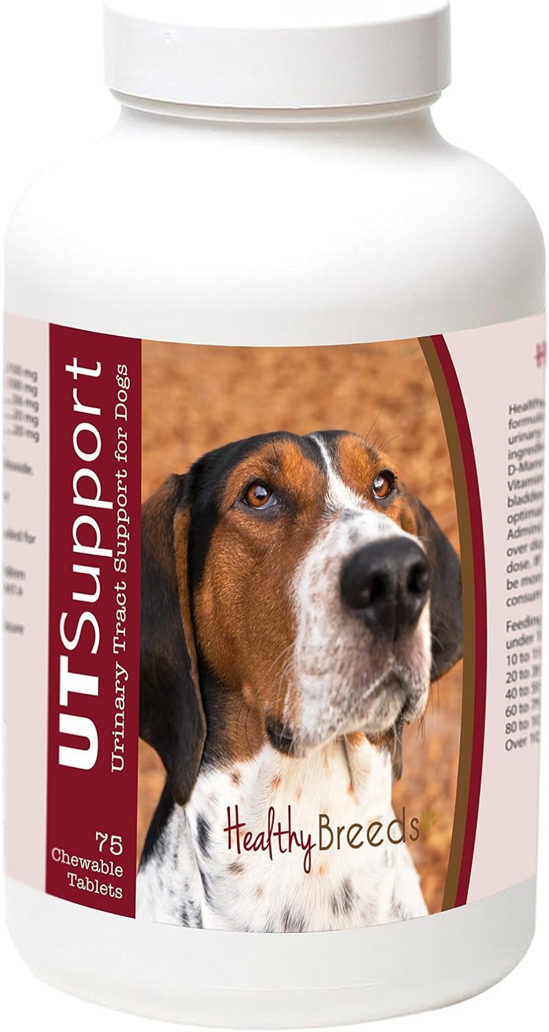 Healthy Breeds Masticables de Arándano Rojo para Perros - Apoyo Urinario - 75 unidades