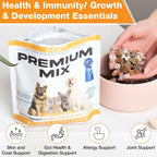 BGK Premium Mix Multivitamínico para Perros (Polvo) - 100% Orgánico para Todas las Edades y Razas
