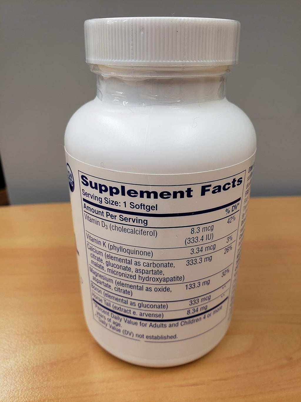 Cal Gel 333mg Calcio con Vitamina D3 y Magnesio - 100 Cápsulas