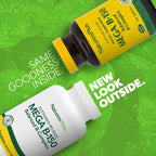 NaturesPlus Mega B-150 Complex – 90 Comprimidos Vegetarianos de Liberación Prolongada