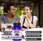 The Food Movement Co. Irish Sea Moss Orgánico Crudo en Polvo - Superalimento Mineral para la Salud Celular, Tiroides y Apoyo Inmunológico - Vegano