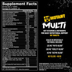 Mutant Multi High-Potency Multivitamin - 75+ Ingredients for Athletes, 60 Tablets