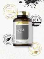 Carlyle DHEA 100mg - 300 Cápsulas para Mujeres y Hombres - No Transgénico y Sin Gluten