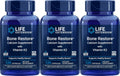 Life Extension Bone Restore Calcium with Vitamin K2, 120 cápsulas (Paquete de 3)