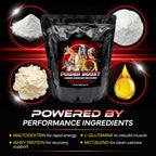 Power Boost Canine Performance Formula – Suplemento de Rehidratación y Recuperación para Perros de Trabajo y Deporte, Bajo en Grasa, Alto en Carbohidratos, 1.8 lbs