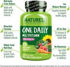 NATURELO Multivitamínico Diario para Mujeres 50+ (Sin Hierro) - Apoyo Menopausia - 120 Cápsulas