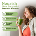 Atlantic Naturals Sea Moss 7 Day Detox - Depuración Natural de Hígado, Vesícula y Riñones - Sabor Piña (397g)
