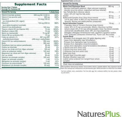 NaturesPlus Source of Life Men - 120 – Complejo de vitaminas B: incluye tiamina, riboflavina, niacina, B6, ácido – Image 5