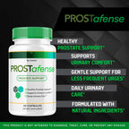 (3 Pack) Prostafense Health Supplements for Men Capsules - Official Prostafense Pills All Natural Support, Prostafence Maximum Strength Premium Formula for Daily Wellness, 180 Capsules For 3 Months