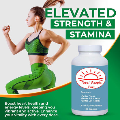 Total People Plus Multivitamin & Minerals – El calcio y el magnesio son importantes para la función muscular y la – Image 5