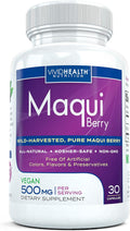 Cápsulas de Extracto Puro de Baya de Maqui (500 mg, 30 cápsulas)