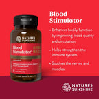 Nature's Sunshine Blood Stimulator Concentrado TCM, 30 cápsulas | Contiene 18 hierbas chinas para el apoyo de la sangre, el hígado, las glándulas y la circulación
