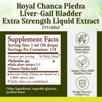 Whole World Botanicals Royal Chanca Piedra – Extracto Líquido 4 oz – Apoyo Hepático y Vesícula