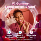 OLLY Prenatal Multivitamínico Gomitas, Ácido Fólico y DHA, 60 unidades