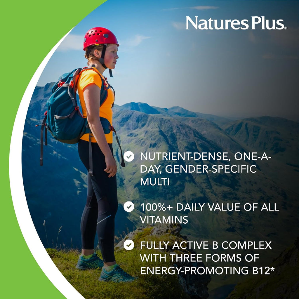 NaturesPlus Her Journey - Multivitamínico para Mujeres - 30 Comprimidos