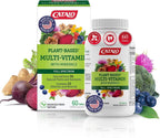 CATALO Multivitamínico para Mujeres y Hombres con Minerales – Fórmula de Origen Vegetal con 25 Vitaminas y Minerales Esenciales, Incluye 39 Frutas, Verduras, Setas y Hierbas – 60 Comprimidos