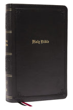 Biblia KJV: Letra Grande, Columna Simple, 43.000 Referencias Cruzadas al Final del Verso, Leathersoft Negro, Tamaño Personal, Letra Roja, Comfort Print