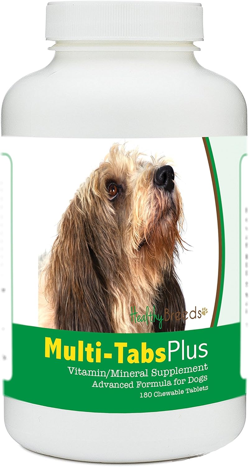 Healthy Breeds Petits Bassets Griffons Vendeen Multi-Tabs Plus Comprimidos Masticables 180 Unidades