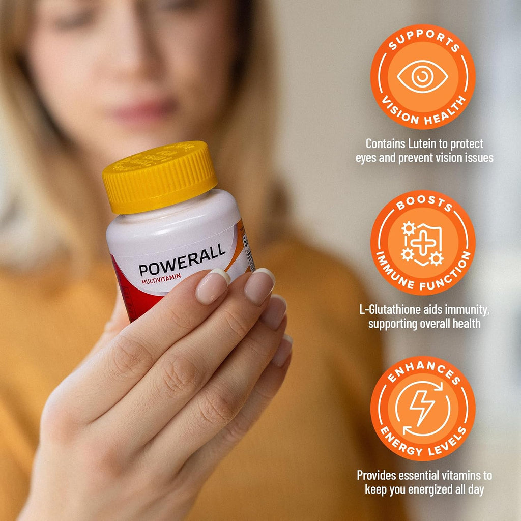 U.S. Health Club PowerAll Multivitamínico para Adultos | 30 Comprimidos
