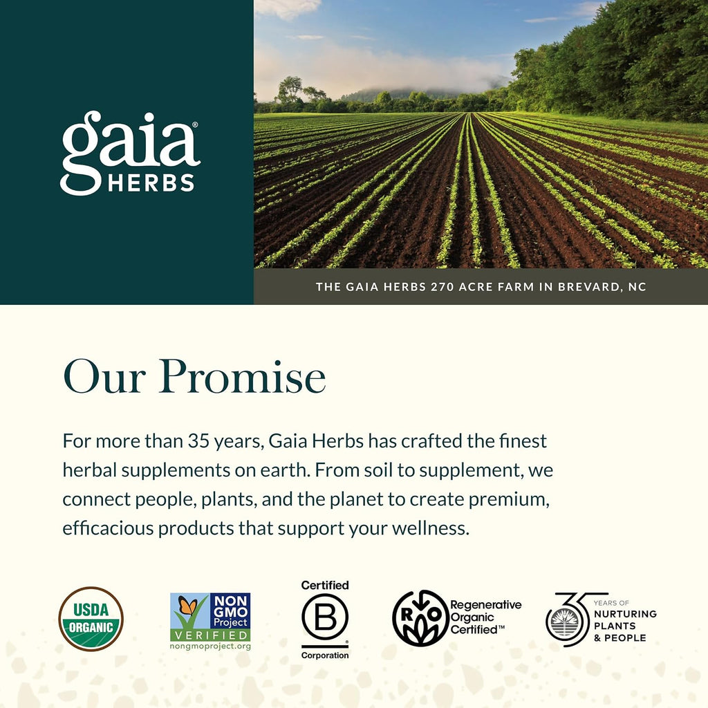 Gaia Herbs Postbiótico de Chucrut - Salud Digestiva e Inmune - 60 Cápsulas Veganas