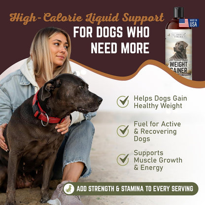 All American Canine Perro Weight Gainer – Aceite de coco/MCT: Proporciona triglicéridos de cadena media, una – Image 2