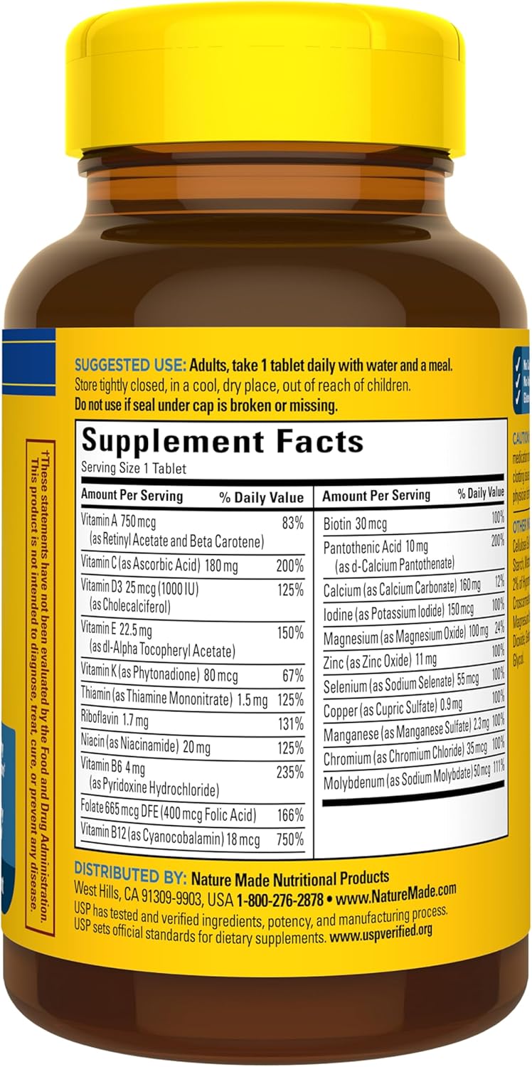 Nature Made Multivitamin for Him - 90 Comprimidos