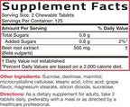 Bronson Beet Root Chewables, Sabor Uva - Extra Strength, 250 Comprimidos Masticables