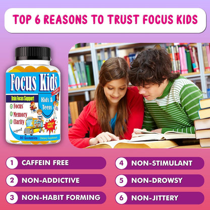Focus Kids Gummies - Gomitas de Concentración con DHA y Omega 3-6-9 – Image 5
