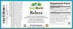 NutriWorth Relora - Complemento alimenticio con magnolia y phellodendron, 300 mg, 60 cápsulas vegetales